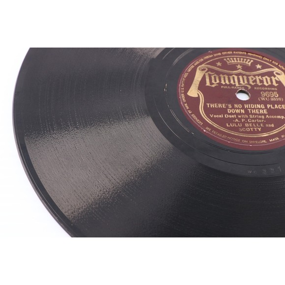 Lulu Belle & Scotty – From Jerusalem To Jericho /There's No Hiding 78 rpm Record - Picture 9 of 9